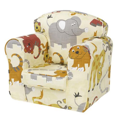 Image of Children's Single Sofa Chair - Jungle Party