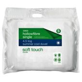 Tesco Soft Touch Single Duvet 4.5tog with AA treatment