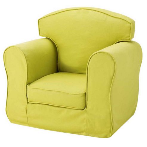 Image of Children's Single Sofa Chair - Green