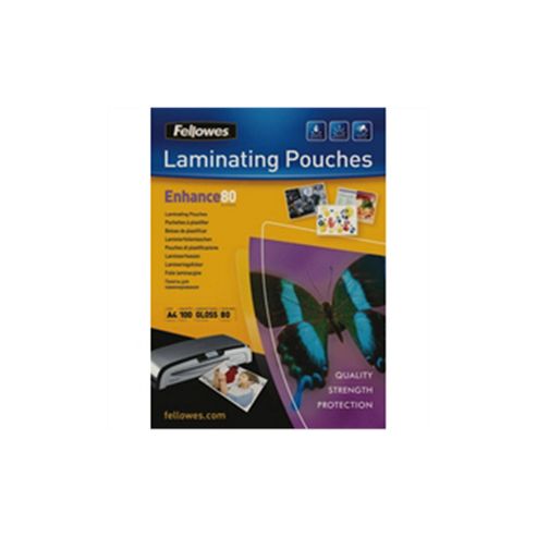 Image of Fellowes Laminating Pouch A5 160micron Pack Of 100 5306001
