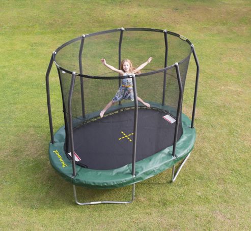 Image of Jumpking 7ft X 10ft Premium Trampoline & Enclosure