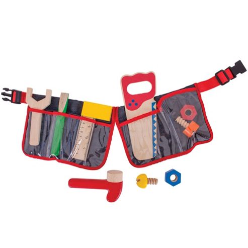 Image of Bigjigs Toys Bj311 Red Tool Belt