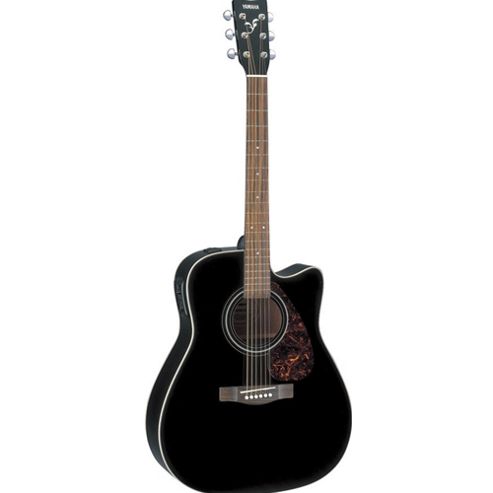Image of Yamaha Fx370c 4/4 Electro Acoustic Guitar - Black