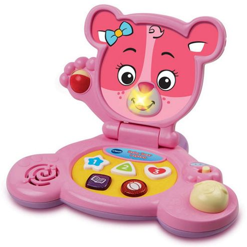 Image of Vtech Baby Bear Laptop - Pink