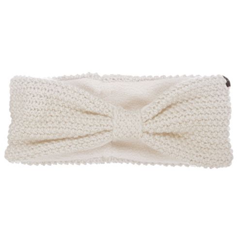 Image of Audio Knitted Bow Headband Cream