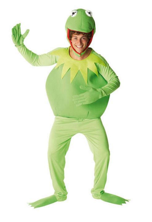 Image of The Muppets Kermit - Adult Costume Size: 42-46