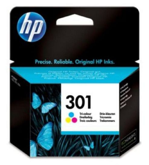 Image of Hp 301 Tri-colour Original Ink Cartridge