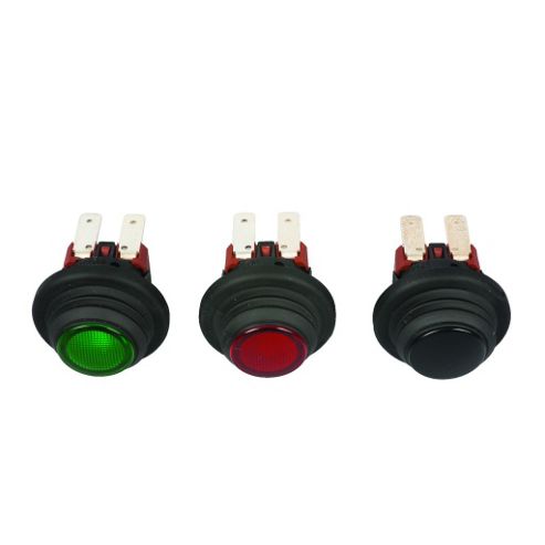 Image of Ip65 Dp Switch Red