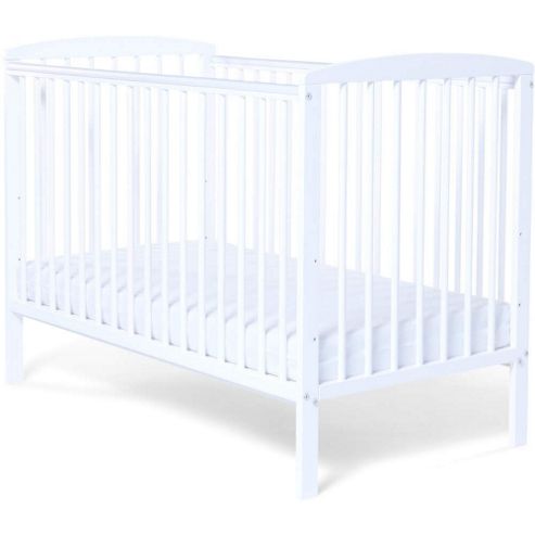 Image of Baby Elegance Starlight Cot + Mattress (white)