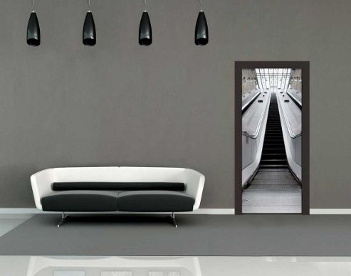 Image of 1wall Escalator Door Mural
