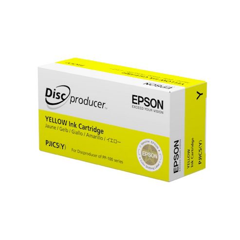Image of Epson Pjic5 Ink Cartridge (yellow) For Pp-100 Series Discproducer