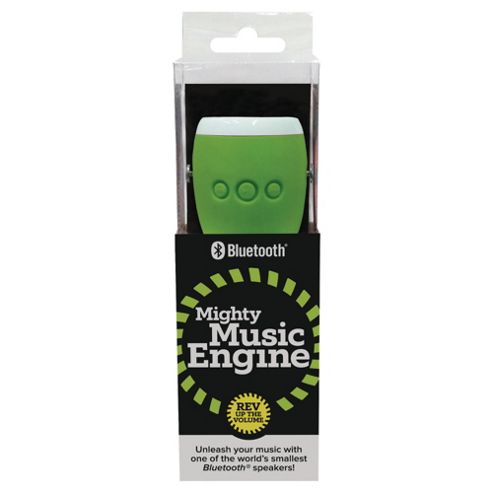 Image of Wowthem Mighty Music Engine Bluetooth Speaker White/green