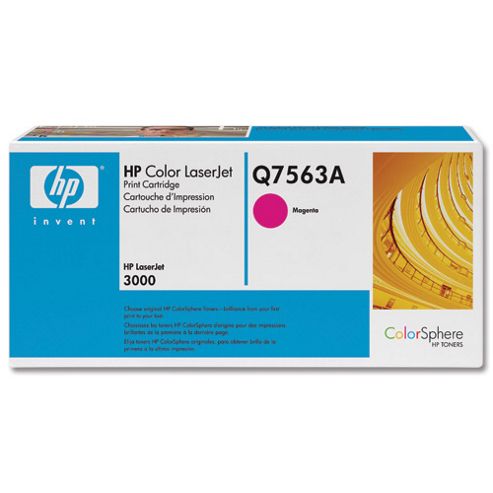 Image of Hp Colour Laserjet Cartridge With Colorsphere Toner For Colour Laserjet 3000 -magenta