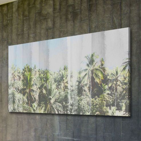Image of Parvez Taj Dos Coqueiros Wall Art - 57 Cm H X 114 Cm W X 5 Cm D