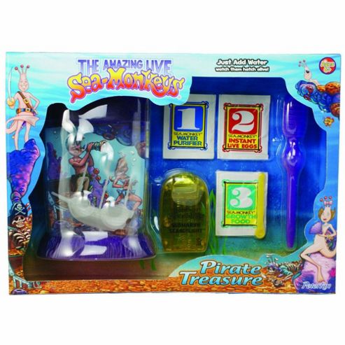 Image of The Amazing Live Sea Monkeys Pirate Treasure
