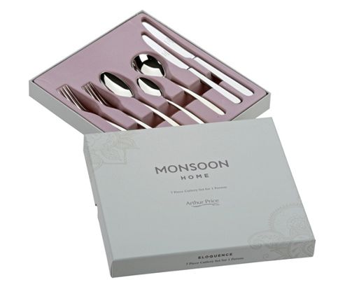 Image of Monsoon Eloquence By Arthur Price 7 Piece Place Setting For One