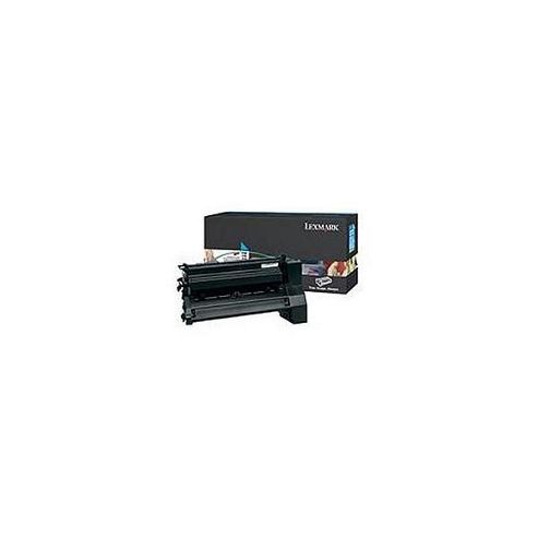 Image of Lexmark C780, C782 Cyan High Yield Return Program Print Cartridge (yield 10,000 Pages)