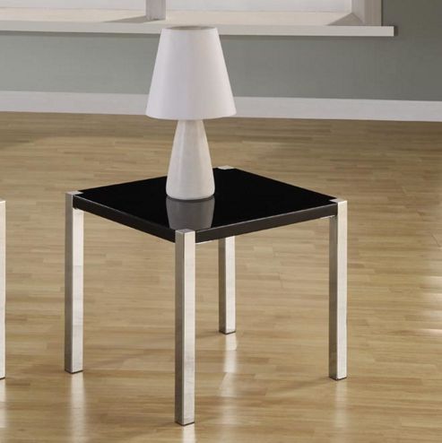 Image of Home Essence Boston Lamp Table In Black