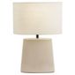 Endon Lighting Ceramic Table Lamp with Crackle Glaze Effect - Taupe