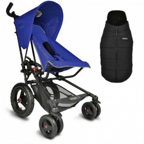 Image of Micralite Fastfold Superlite Classic Stroller (blue)