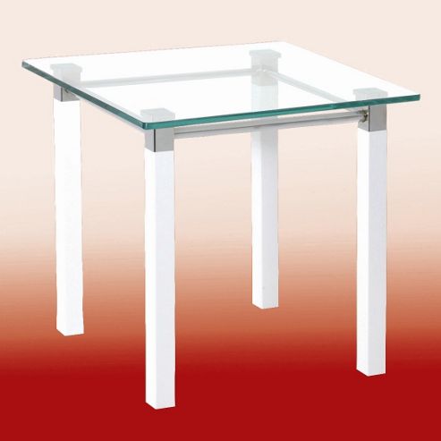Image of Urbane Designs Ritmo 43cm End Table In White