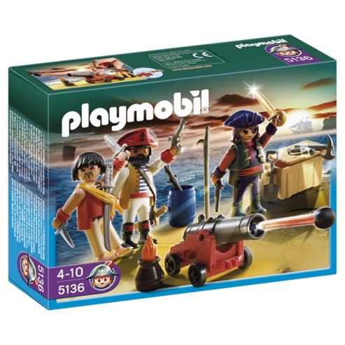 Image of Playmobil 5136 Pirates Commander With Armory