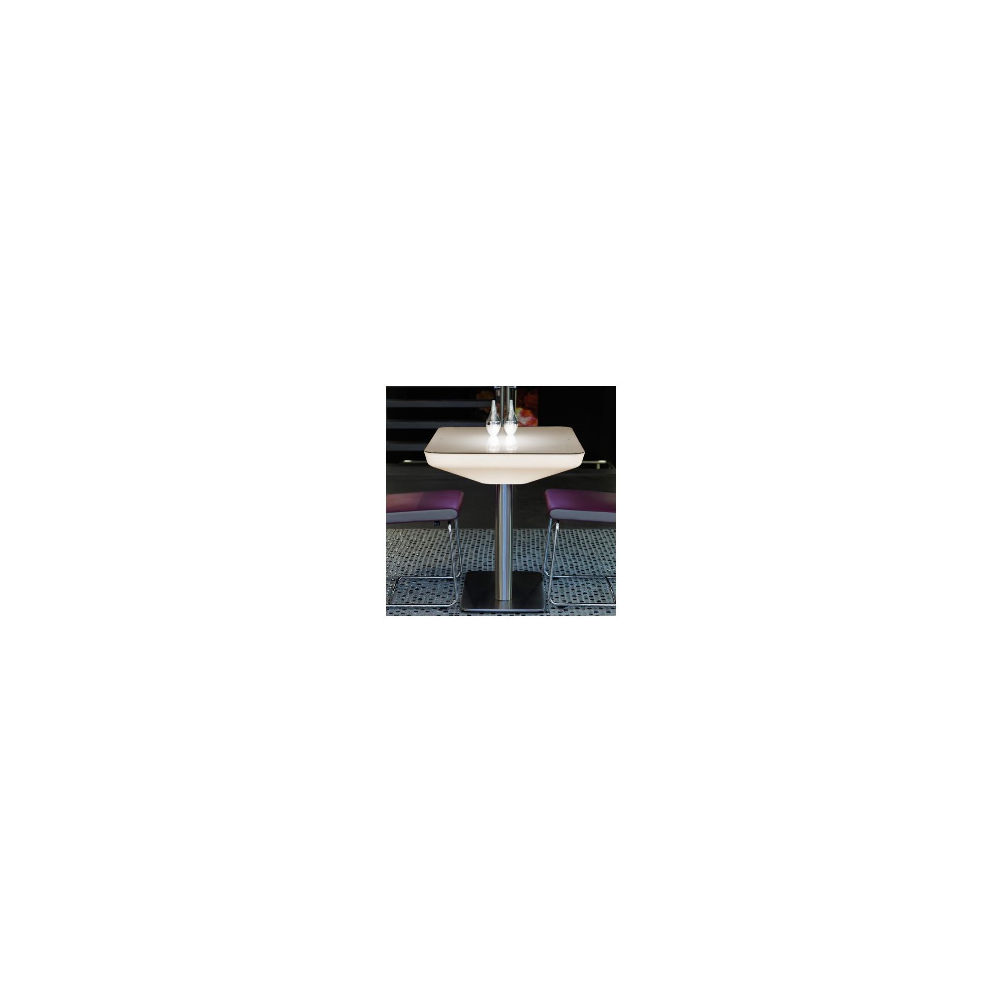 Moree Studio Indoor Table with Glass Top - 105cm at Tesco Direct