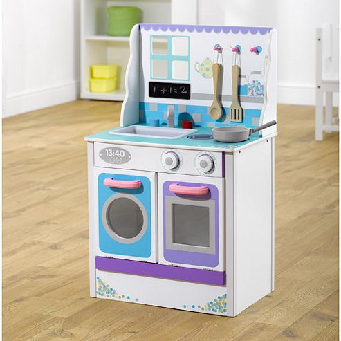 Image of Plum Cook-a-lot Chive Wooden Kitchen