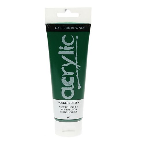 Image of Daler Graduate Acrylic Hooker's Green 120ml