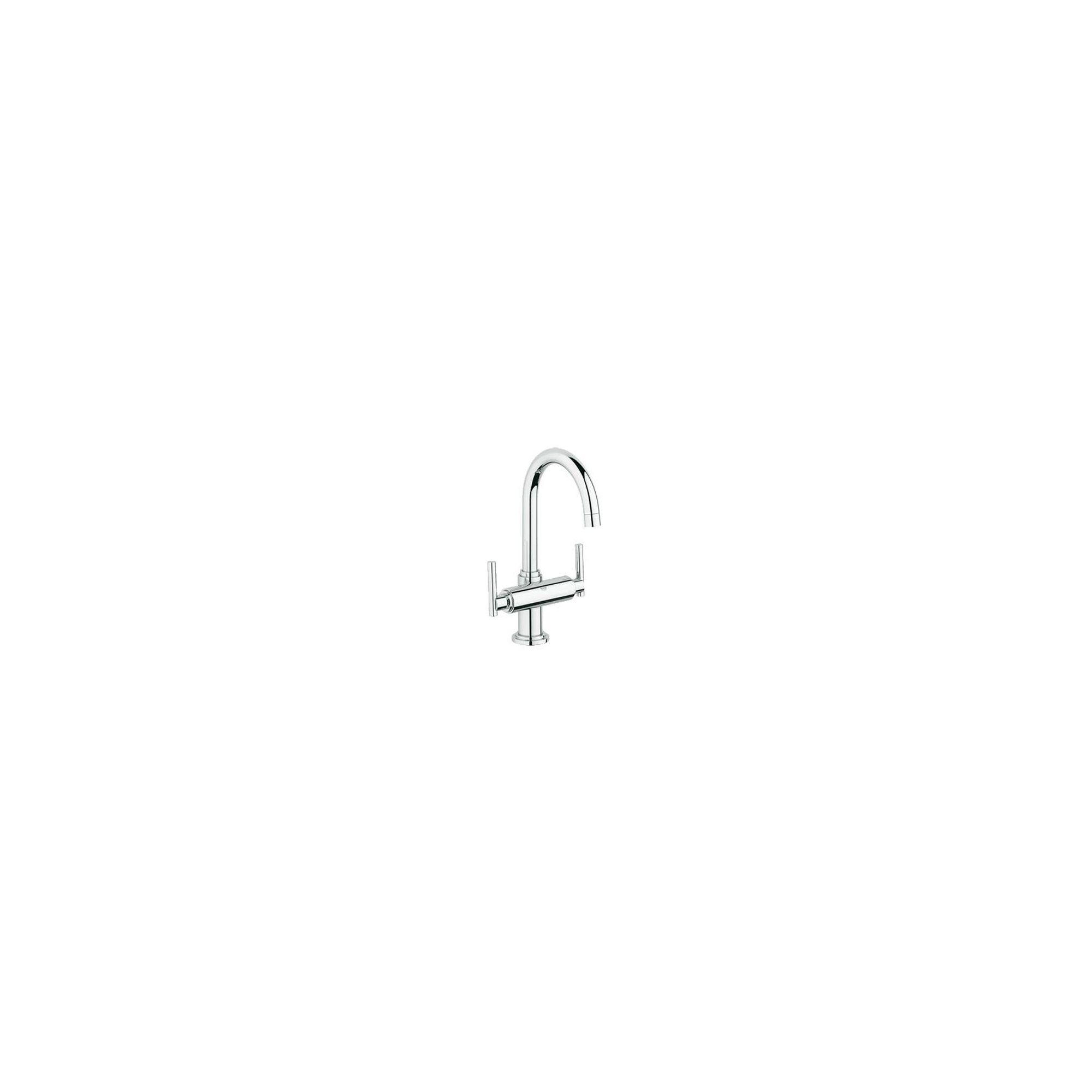 Grohe Atrio Jota Mono Basin Mixer Tap, Dual Handle, Chrome at Tesco Direct