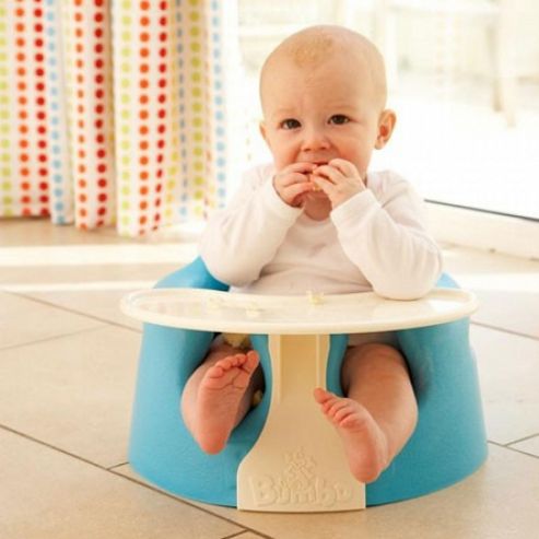 Image of Bumbo Baby Sitter + Playtray (aqua)