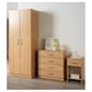 Ashton 2 Door Wardrobe Set Beech