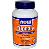Now Triphala 500 mg 120 Tablets