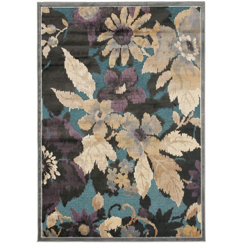 Image of Safavieh Amalia Ink/multi Rug - 228cm X 160cm