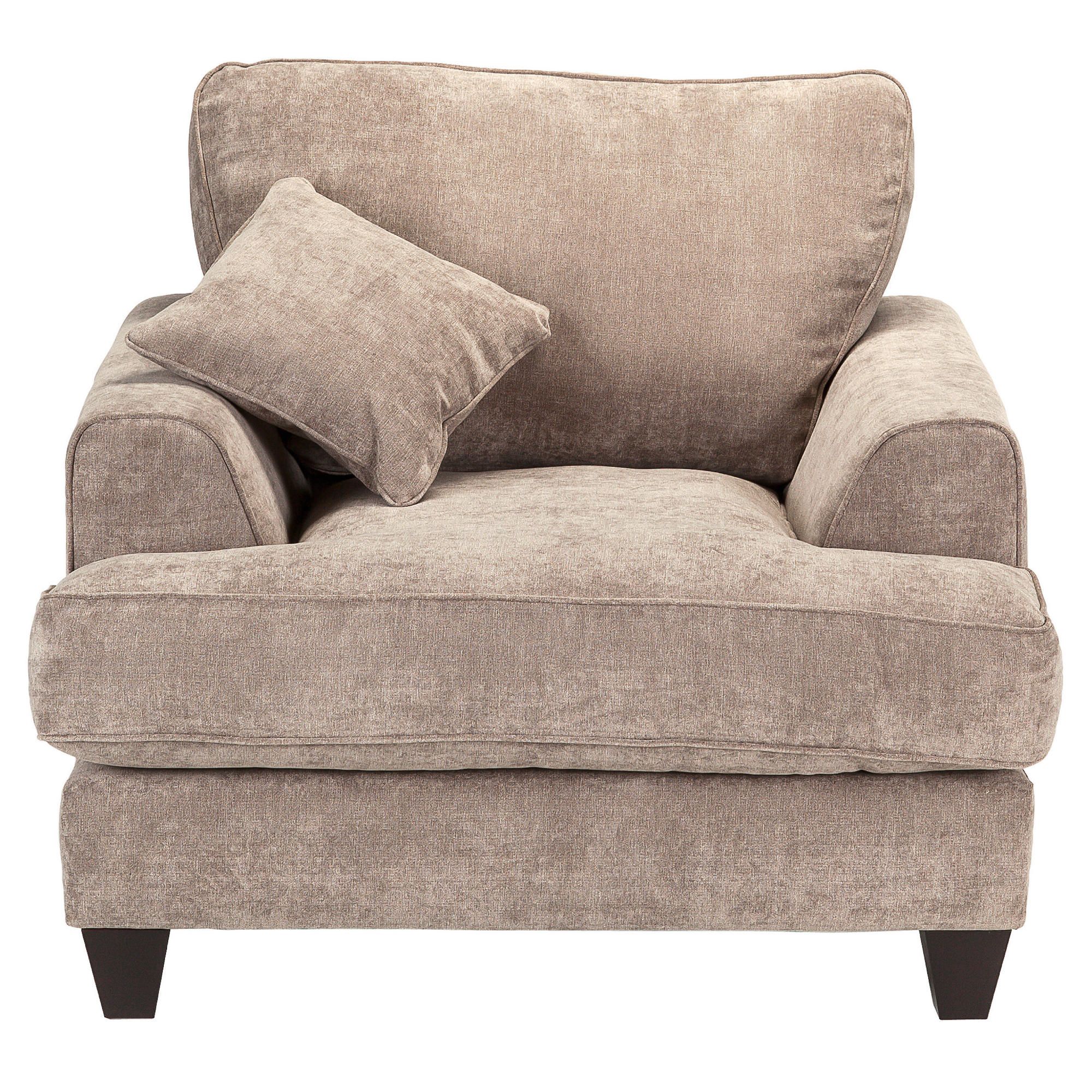 Kensington Fabric Chair Grey at Tesco Direct