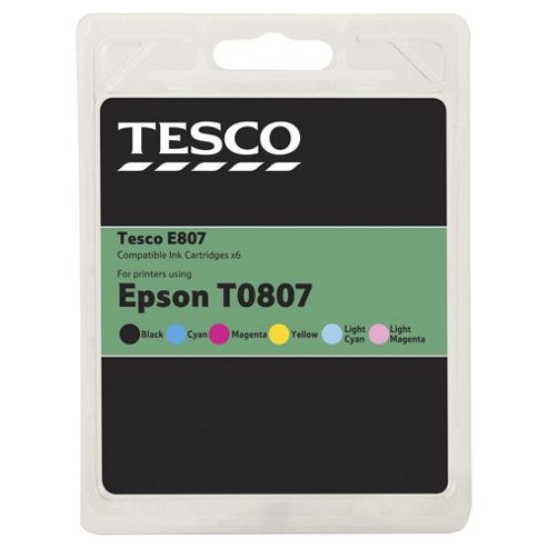Image of Tesco E807 Ink Cartridge - Tri-colour