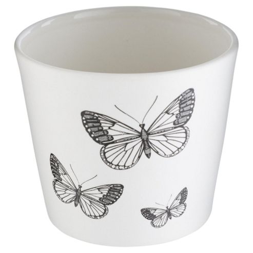 Image of Tesco Ceramic Butterfly Tealight Holder