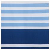 Tesco Nautical Stripe Shower Curtain Blue