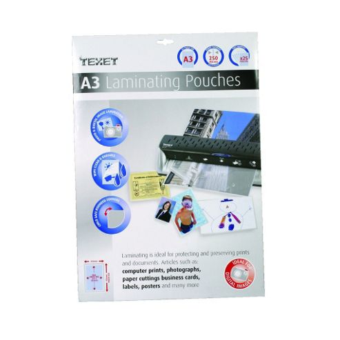 Image of A3 Laminating Pouches 25 Pack
