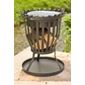 LA HACIENDA STEEL FIREBASKET WITH GRILL