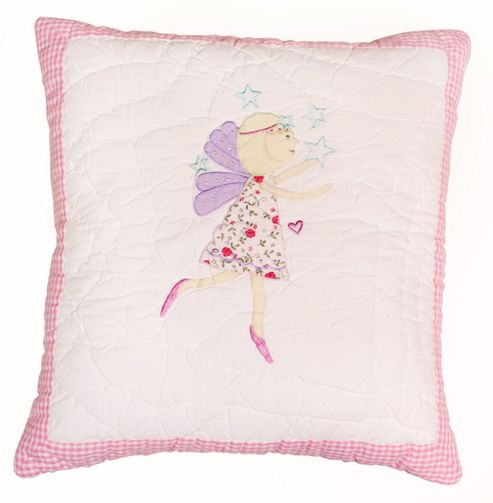 Image of Fairy Magic Quilted Children's Cushion