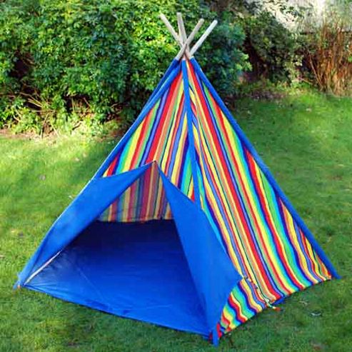 Image of Children's Play Tent Stripes