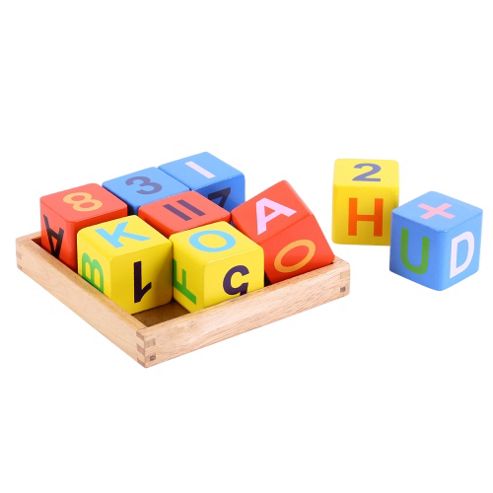 Image of Bigjigs Toys Bb004 Alphabet Block Tray