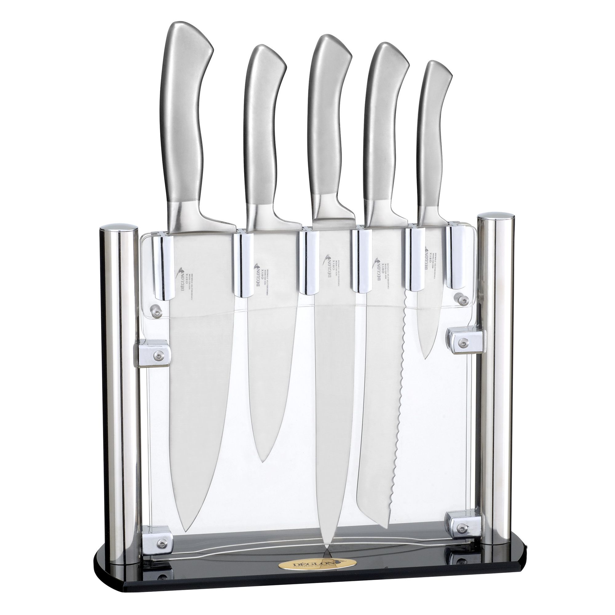 DÃ©glon Oryx 5 Piece Knife Block Set at Tesco Direct