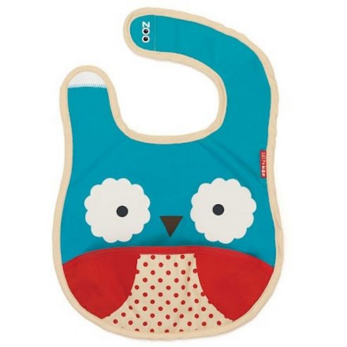 Image of Skip Hop Zoo Tuck Away Bib Owl