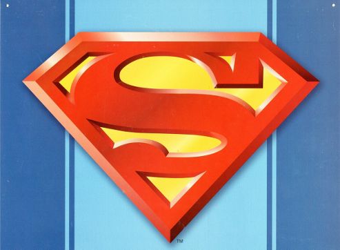 Image of Superman Logo Tin Sign