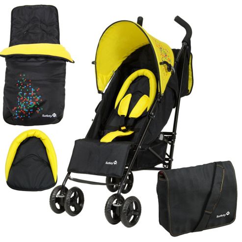 Image of Safety 1st Slim Buggy Yellow