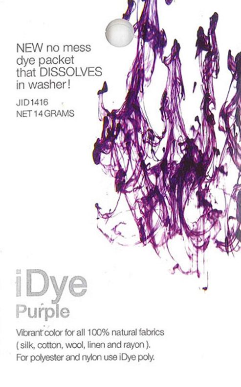 Image of Jacquard Idye Fabric Dye - Purple