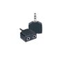 2 Mini Jack to Mini Jack Adaptor