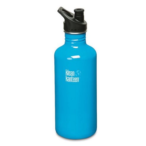 Image of Klean Kanteen 1182ml Classic Water Bottle Channel Blue (w/sport Cap 3.0)